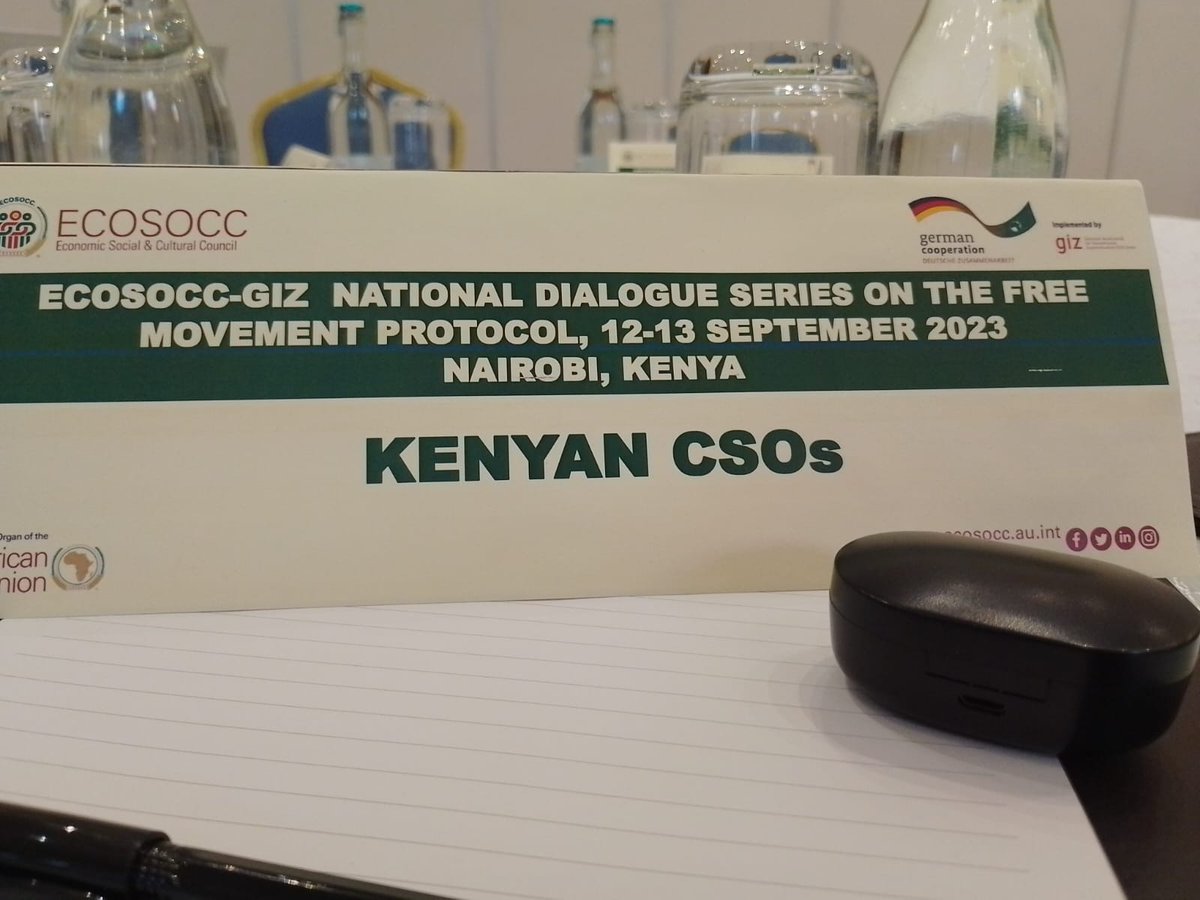 UnescoYouthKe's tweet photo. Last week, we were represented at the African Union, Economic,  Social and Cultural Council (ECOSOC) National dialogue series on the Free Movement Protocol(FMP) here in Kenya.

The 2 days which align with UNESCO agenda on FMP, brought together various youth agencies to discuss it https://t.co/V5SIQVDjYv