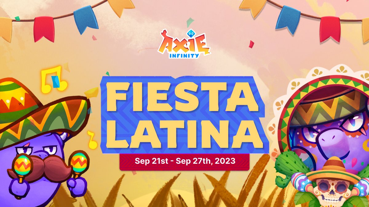 Join us in a week-long contest as we honor the rich and diverse culture of LATAM during our 'Fiesta Latina!'. 🪇

Exciting prizes are up for grabs!

Fiesta Latina will start September 20, 11:30 EST (September 21, 11:30 AM PH).

Get ready para la Fiesta in Lunacia! 🎉