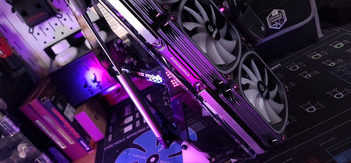 EnviousMods's tweet photo. Progress is being made on the upcoming giveaway! 

The fully modded @OfficialENERMAX AquaFusion ADV 360mm AIO &amp; a scratch built display stand!

#enermax #AquaFusion #watercooling #enviousmods #Giveaway #aio #pcmod #GiveawayAlert #pc #pcdiy https://t.co/9X7UKgoBxE
