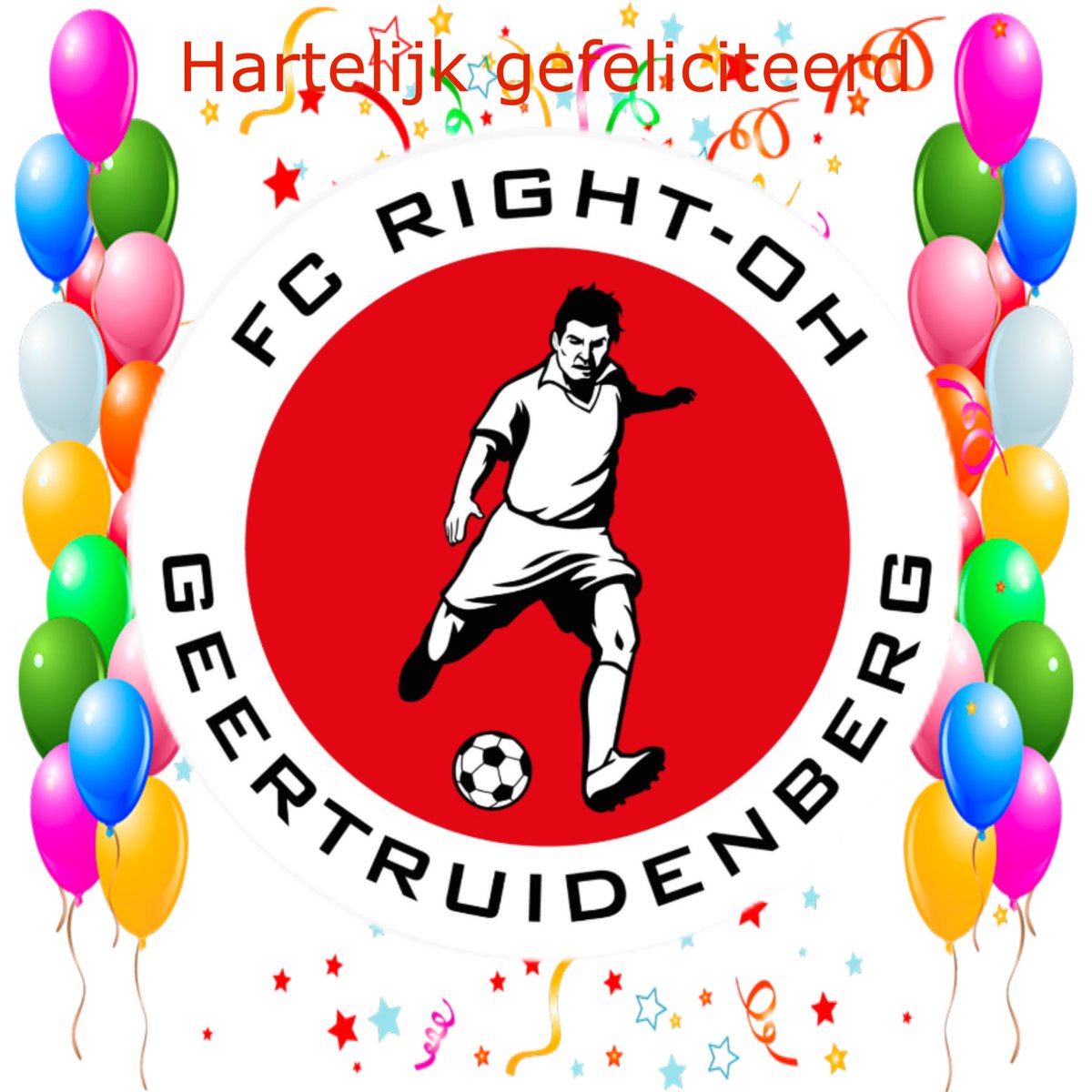 De jarigen vandaag zijn:

⁃Johnny de Deugd
⁃Arian Kamp
⁃Emiel Sgroot

Van harte gefeliciteerd.