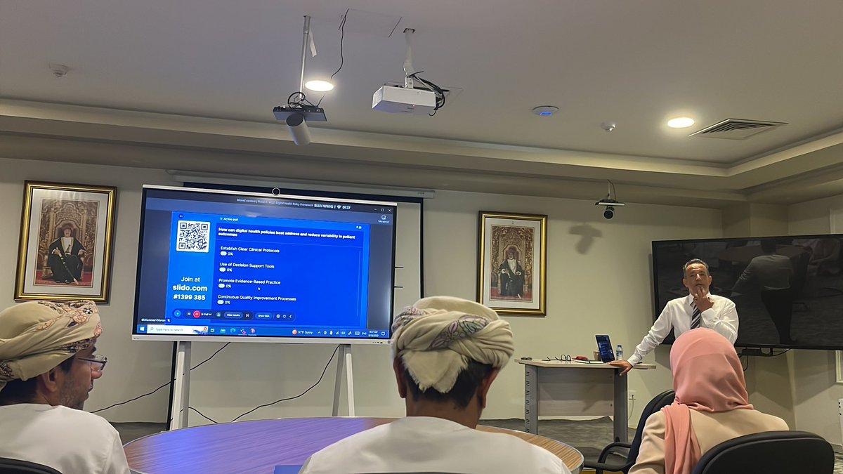 Live from the Minitry of Health workshop on the development of the digital health policy.