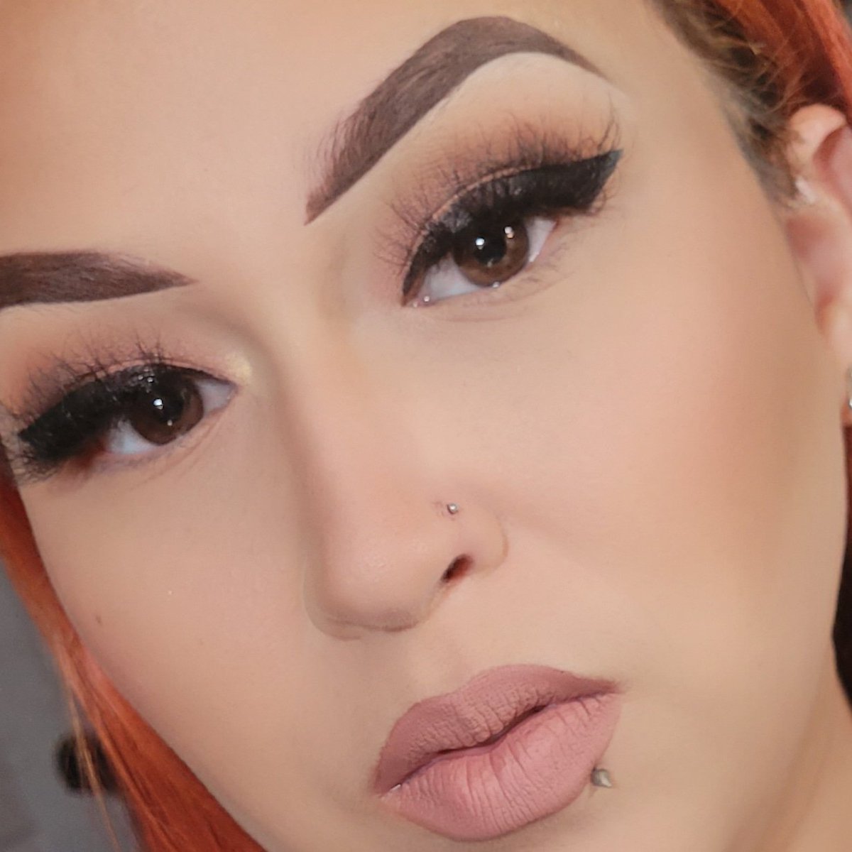 makeup_doll91's tweet photo. Bare it all lippie 
Brow Bar 
And eye Liner 
Let's not forget clear canvas base my face is always using @GerardCosmetics @HYIMJEN https://t.co/c7b5ZPpvx7
