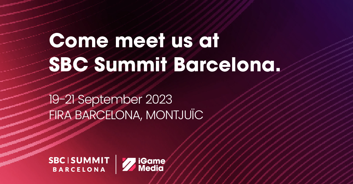 Good morning, buenos días! We're at the SBC Summit in Barcelona for the next three days. Looking forward to discussing the industry, checking out the speakers and connecting. Let us know if you'd like to meet for a chat!

#SBCSummitBarcelona #iGameMedia