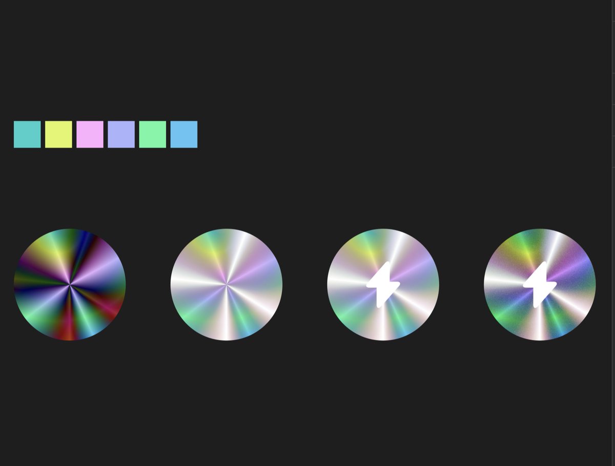 Trying out the Holographic effect in <a href="/figma/">Figma</a>