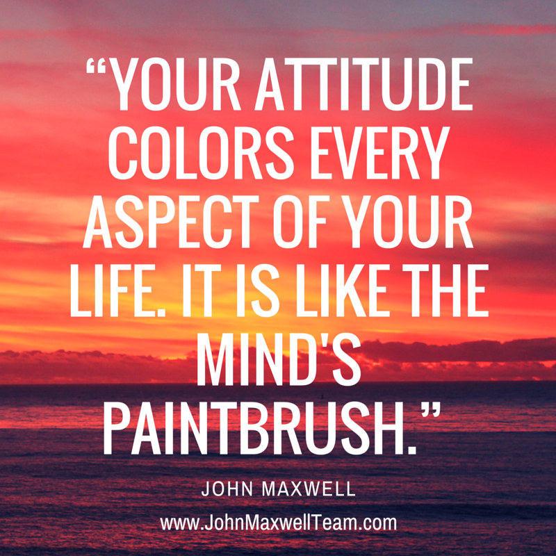 Travel the high road of life: Attitude matters. #JMTeam