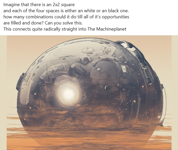 izaky's tweet photo. #art #science #galaxy #stars #cosmos #astronaut #bigbang #scifi #sky #alien #physics #astrophysics
#machineplanet #deathstar #thecomputer
#computerplanet #ultimate #theanswer
#philosophy #themachine #space https://t.co/YAi3m6zm7a