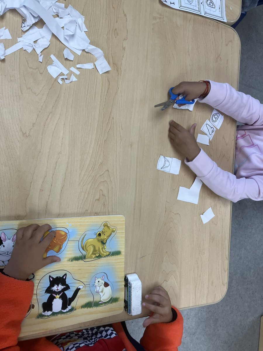 Ms.Loaiza‘s class, working on fine motor skills and comparing two groups of objects. #earlychildhoodeducation #vipvillagepreschool #levelupsbusd