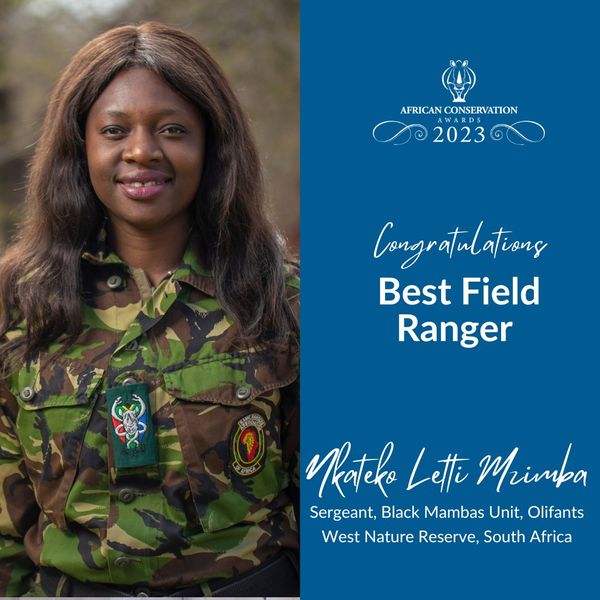 Nkateko's award is in news!

Thank you <a href="/GoodThingsGuy/">Good Things Guy</a> and Ashleigh Nefdt!

Check this good read here: rb.gy/53ags

<a href="/The_GRAA/">Game Rangers Association of Africa</a>  <a href="/RhinoAwards/">African Conservation Awards</a>