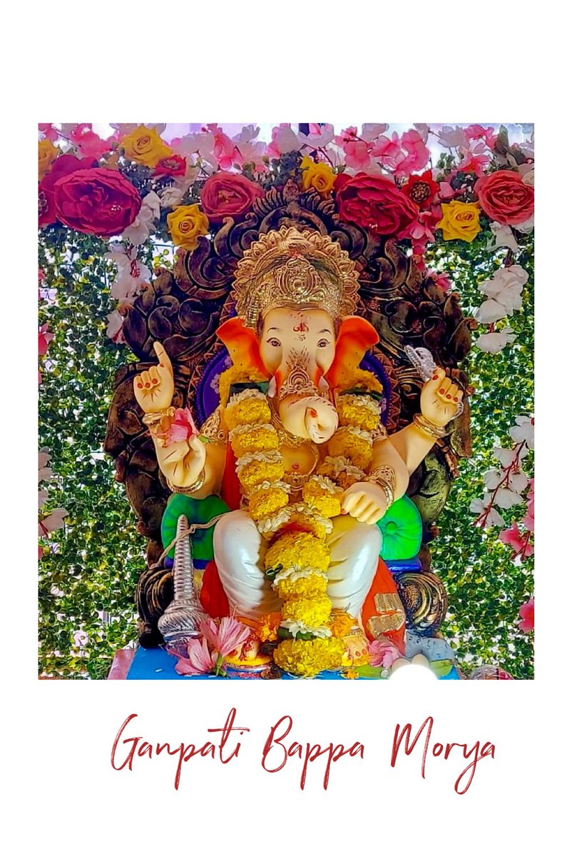 Happy Ganesh Chaturthi!
#GanpatiBappaMorya