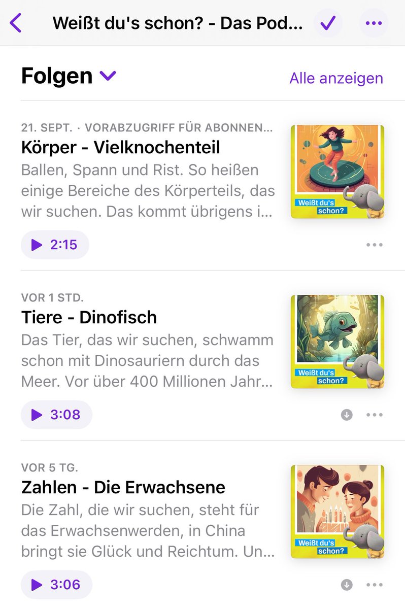 Im heute erschienenen #iOS17 für iPhone zeigt die vorinstallierte <a href="/ApplePodcasts/">Apple Podcasts</a> App nun endlich auch das Episoden-Artwork! 👍 podcasts.apple.com/de/podcast/wei… #podcast #apple #update #artwork
