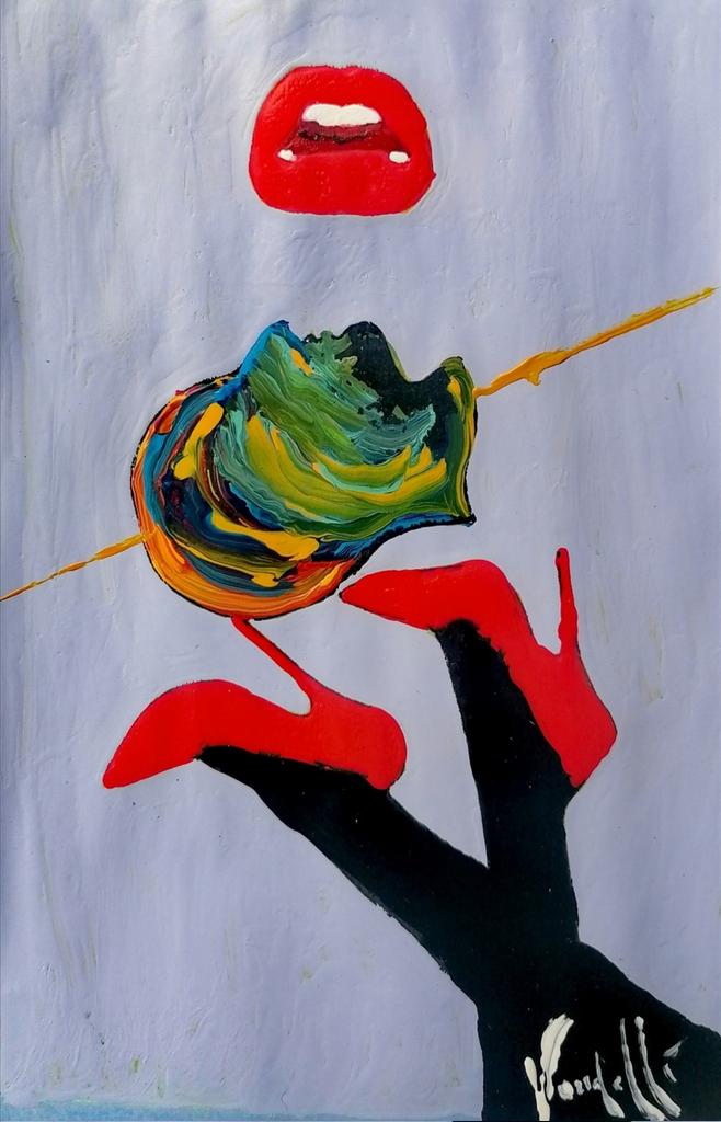 #arte Vandelli Marcello.   ENJOY IT. 50 X 70