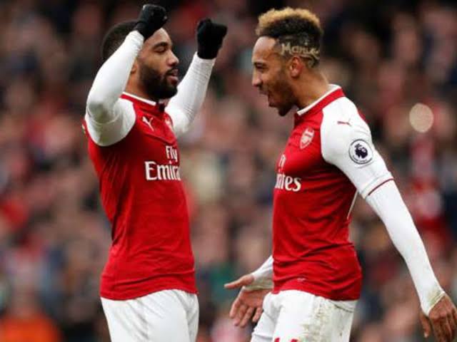 GoonerEG's tweet photo. Reminiscing Auba-Laca's brotherhood and funny moments at Arsenal. [Thread]. Reposts Appreciated. https://t.co/yy9WmK8414