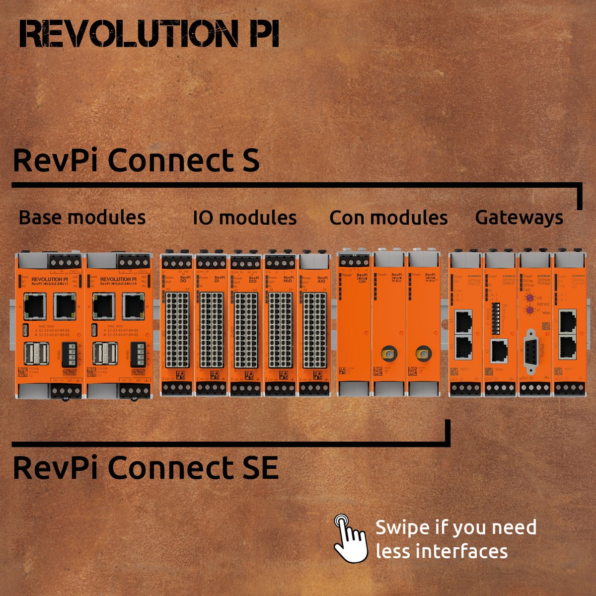 Why should one use modular systems?
➡️Customization
➡️Flexibility
➡️Cost-effectiveness

➡️Our mission: providing a suitable solutions for a wide range of requirements

#revolutionpi #opensource #industrialautomation #iiot #automation