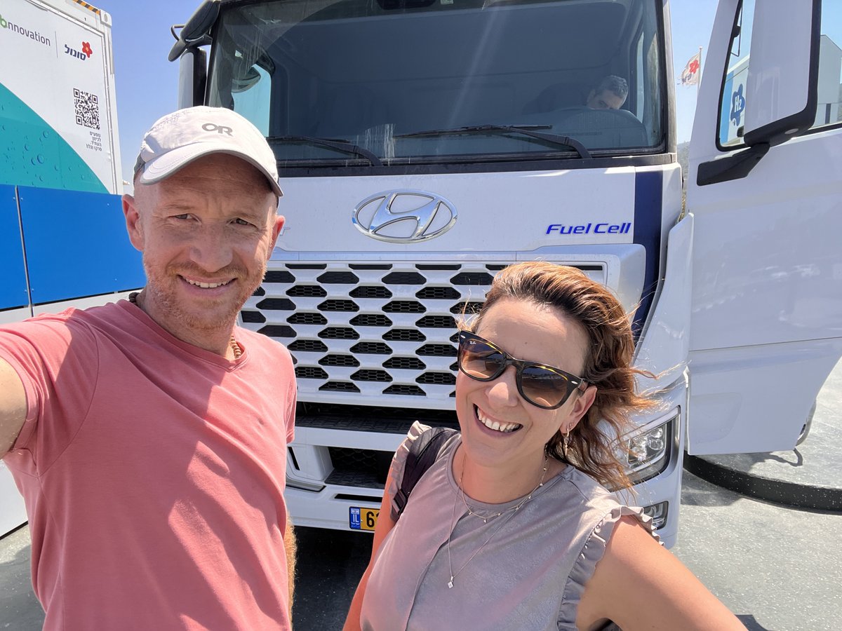 nanoscent's tweet photo. Visiting the first (and only) local #HRS in #Israel operated by Sonol and saw that the challenges of sampling for #hydrogen which clarifies the need to validate the purity of the hydrogen at the point of the nozzle to ensure that cars are refuelling with pure and safe hydrogen! https://t.co/sD44C27IJw