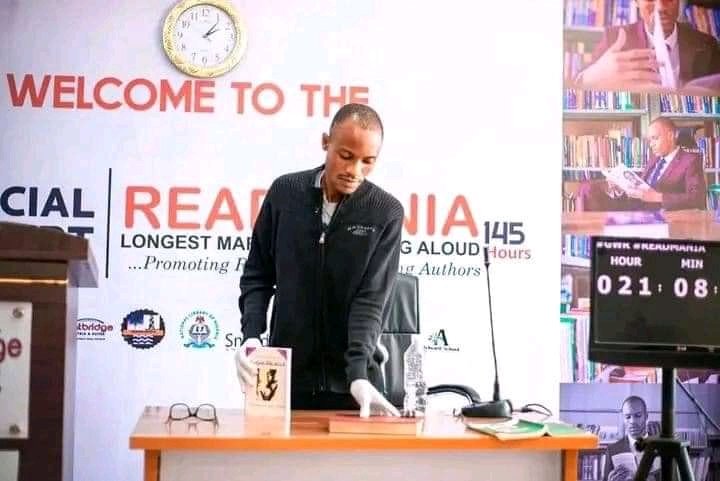Sirekeruke's tweet photo. Impossible is nothing.
With determination, effort and a positive mindset, even seemingly impossible challenges can be overcome..
Congratulations John Obot
#Readmania
#guinessworldrecord
#readoutloud https://t.co/nuGrGvi2GU