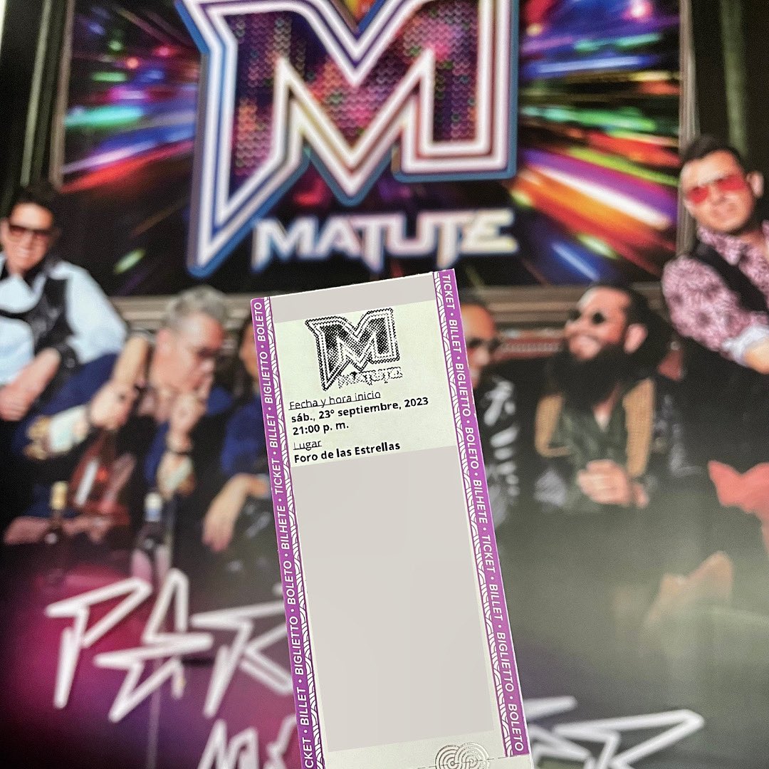 𝗣𝗔𝗥𝗧𝗜𝗖𝗜𝗣𝗔 𝗬 𝗚𝗔𝗡𝗔 un pase DOBLE para #Matute, sólo tienes que:
🎤Seguirnos
🎤Dar RT
🎤Darle Like a este tweet 

Listo ya estarás participando 😉