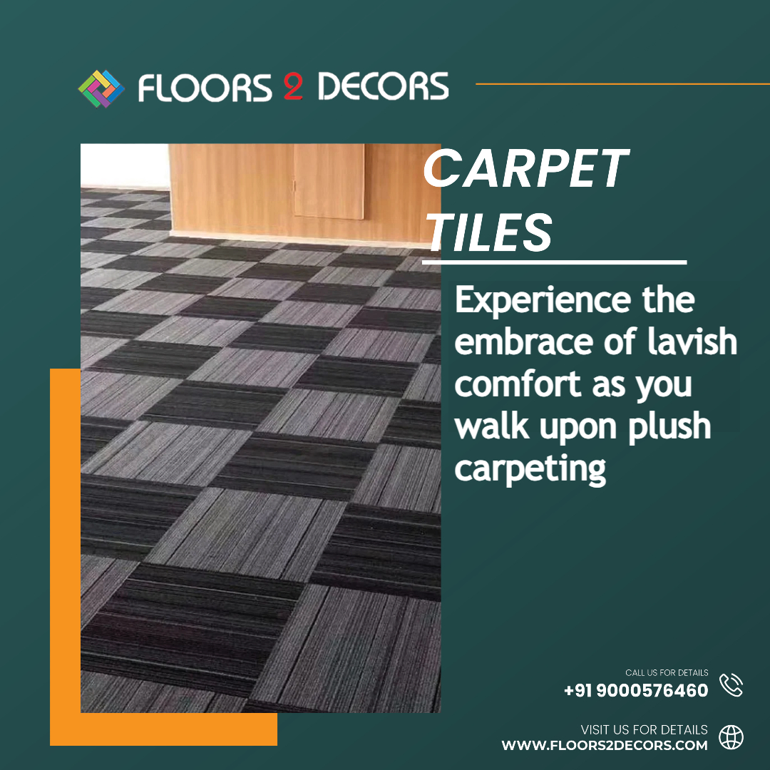 Floors_2_Decors's tweet photo. With #Floors2Decors, Carpets Tiles Flooring provide more than just style; each step should be accompanied by opulent luxury, warmth, noise reduction, and artistic finesse. Make your room a sophisticated, beautiful sanctuary.

#carpettilesflooring #indoordecors #aesthetichomes https://t.co/Br8P67KwLp