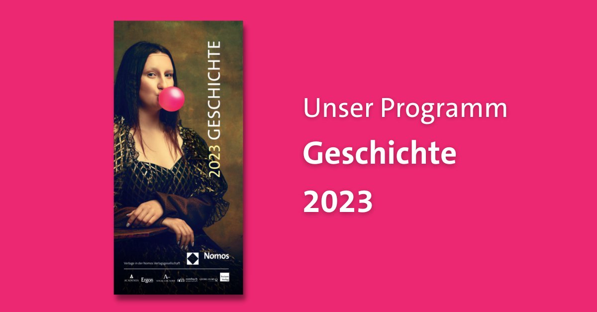 Nomos Verlag (@nomosverlag) on Twitter photo „Nomos schreibt Geschichte“
Heute geht es für uns los auf dem <a href="/historikertag/">Deutscher Historikertag</a>. Passend dazu jetzt unsere aktuellen Neuerscheinungen im Bereich Geschichte entdecken.
Hier geht's zum Katalog:
yumpu.com/de/document/re… „Nomos schreibt Geschichte“
Heute geht es für uns los auf dem <a href="/historikertag/">Deutscher Historikertag</a>. Passend dazu jetzt unsere aktuellen Neuerscheinungen im Bereich Geschichte entdecken.
Hier geht's zum Katalog:
yumpu.com/de/document/re…
