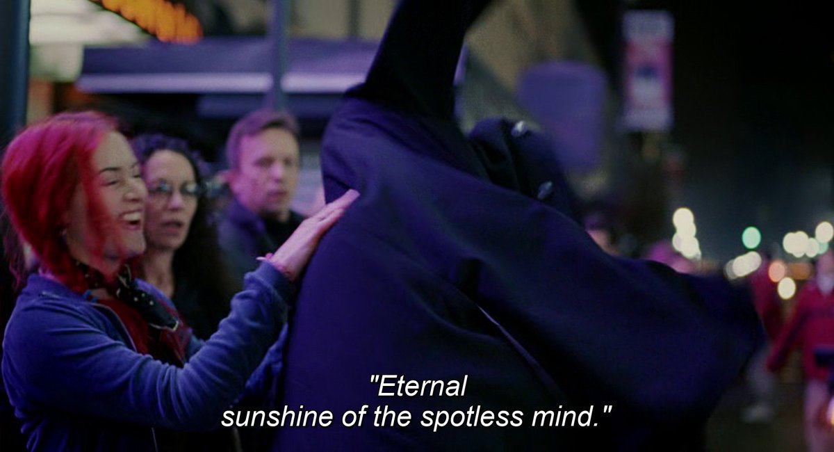 TheCinesthetic's tweet photo. Eternal Sunshine Of The Spotless Mind (2004) dir. Michel Gondry https://t.co/04KehptL4E