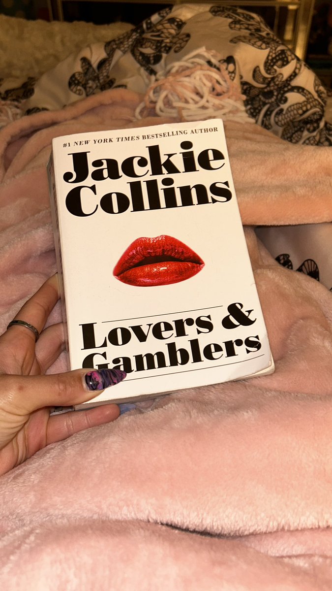 I literally can’t put it down. It’s 2:20am I HAVE to but I don’t want to 😂🫶🏼 seriously, if you like a bit of sexy, little bit of wit, w/ a splash of GIRL POWER, you’ve got to read some Jackie Collins.