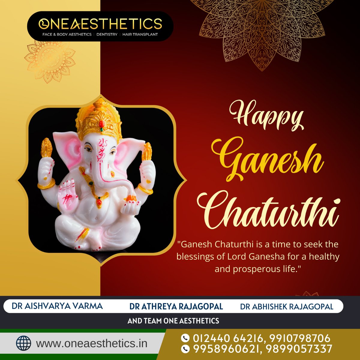 Happy Ganesh Chaturthi 📷📷'
'Ganpati Bappa Morya! Seek his blessings. 📷 📷 '
#GaneshChaturthi 📷 #GanpatiBappaMorya 📷 #FestivalOfGanesh 📷 #LordGanesha 📷 #Ganeshotsav2023 📷 #DivineCelebrations 📷 #GaneshUtsav 📷 #GaneshChaturthiVibes 📷 #ModakLove 📷 #BlessingsFromGanesha 📷
