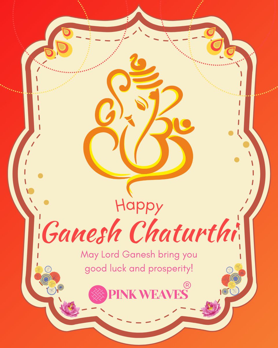 Pink Weaves wishes you a very Happy and Prosperous Ganesh Chaturthi🙏🙏

#pinkweaves #pinkweavesapparels #GaneshChaturthi