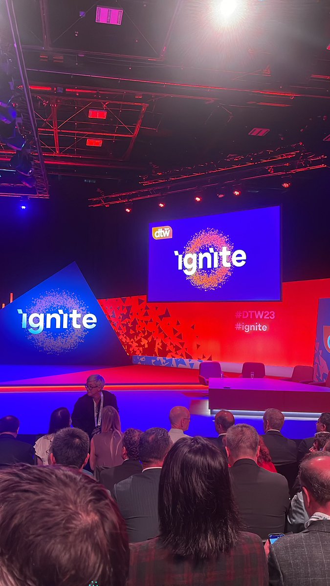 In Copenhagen for #DTW23 #Ignite - focus on the cloud telco convergence. Looking forward to kick-off!