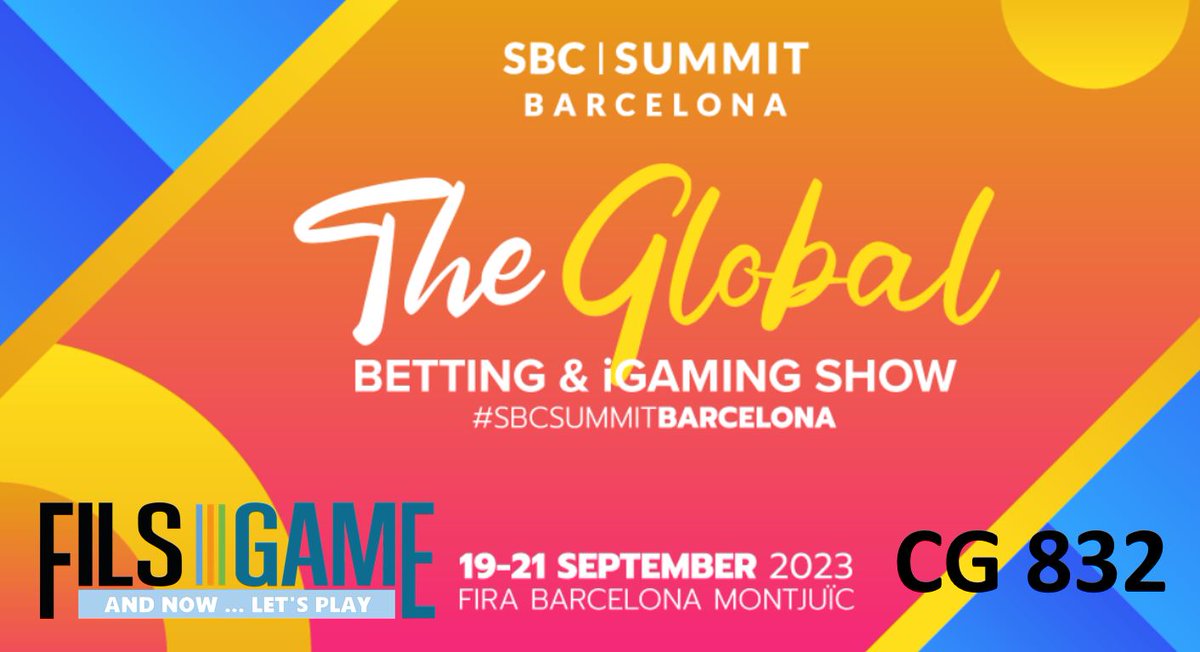 FilsGame's tweet photo. -1 天到 #sbcsummitbarcelona #FilsGame 将在 CG832 展位！

#SBC https://t.co/3HNjQ4LRQX