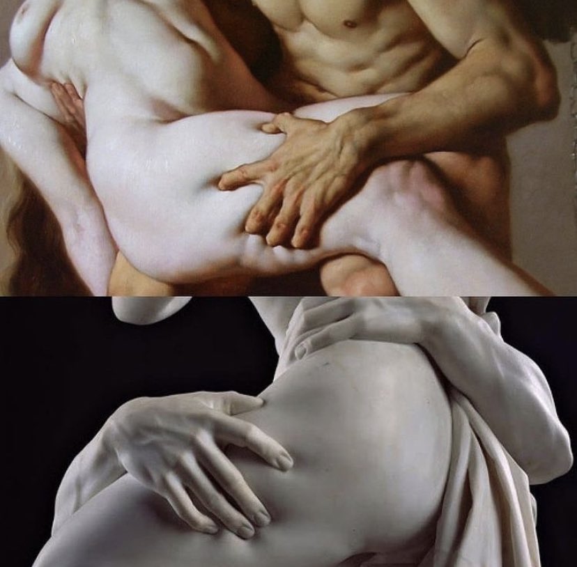 AcademiaAesthe1's tweet photo. Ratto di Proserpina, 1622 sculpture by Bernini https://t.co/MvWFNNKid2