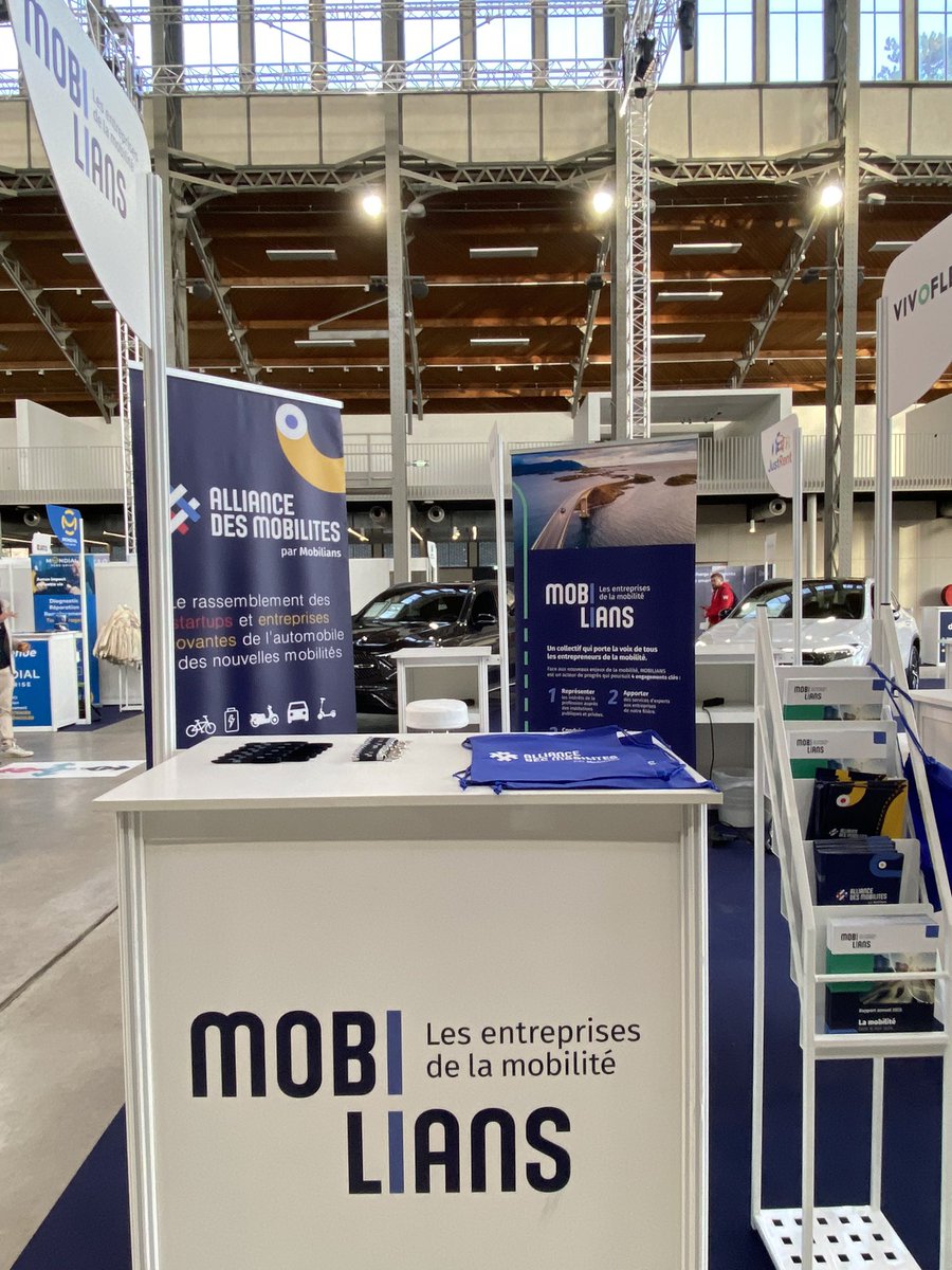 AMobilites's tweet photo. L’Alliance, @mobiliansfr et ses membres sont présents sur le salon #FleetAndMobility 🚗 Passez nous voir ! @convoicar @upandcharge #JustRent #VivoFleet #Nelson https://t.co/CZ8XjUTn10