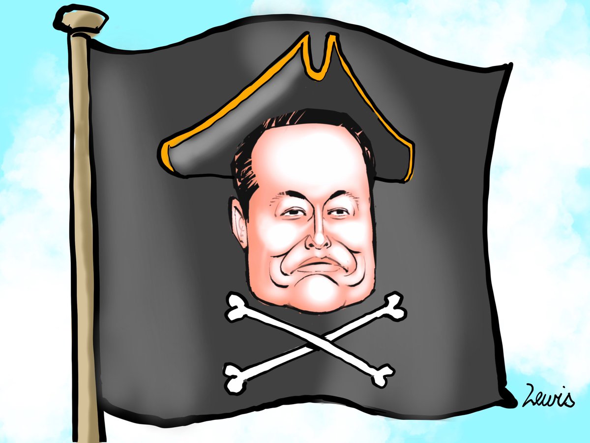 It’s Talk Like a Pirate Day. Argh! Or is that Ugh? #musk #PirateTalk