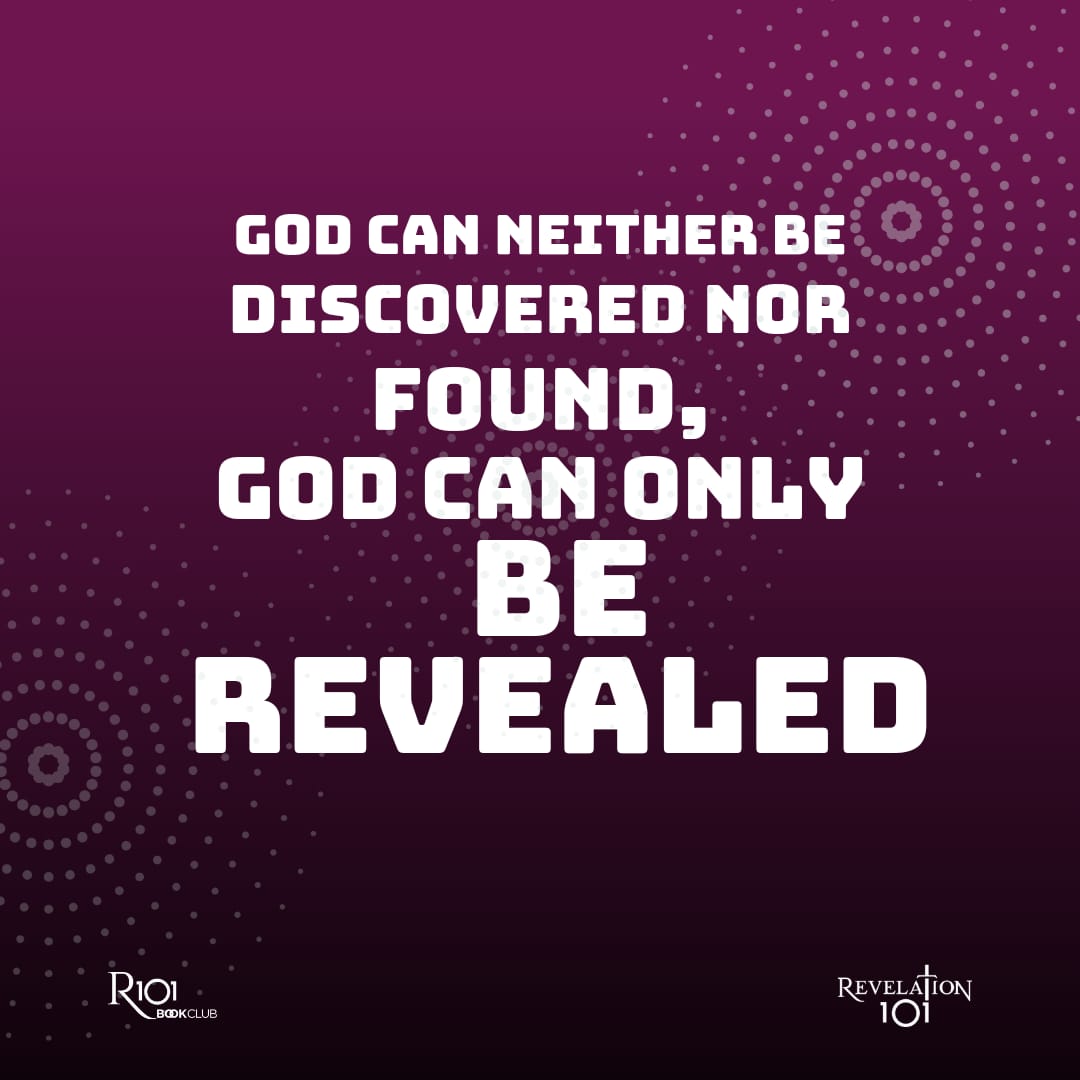 NRutaisire's tweet photo. No one has ever seen God. The only one, himself God, who is in closest fellowship with the Father, has made God known.
John 1:18 NET
#Revealtion1o1
#R1o1BookClub https://t.co/CtGJRQBnp1