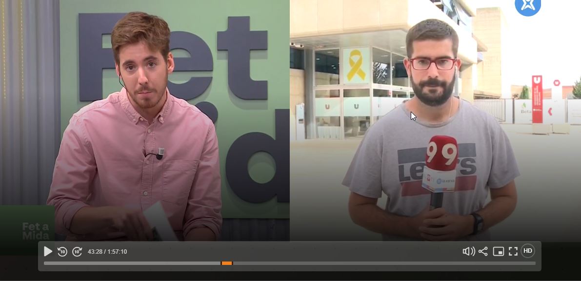 📢 El programa <a href="/fetamidatv/">Fet a Mida</a> de la <a href="/laxarxa/">La Xarxa</a> ahir va connectar en directe amb la Facultat de #Medicina de la <a href="/uvic_ucc/">UVic-UCC</a> per parlar del grau en #Odontologia i del grau propi en #Audiologia General

Escolteu les entrevistes aquí (43'27) 👉 n9.cl/sdtch