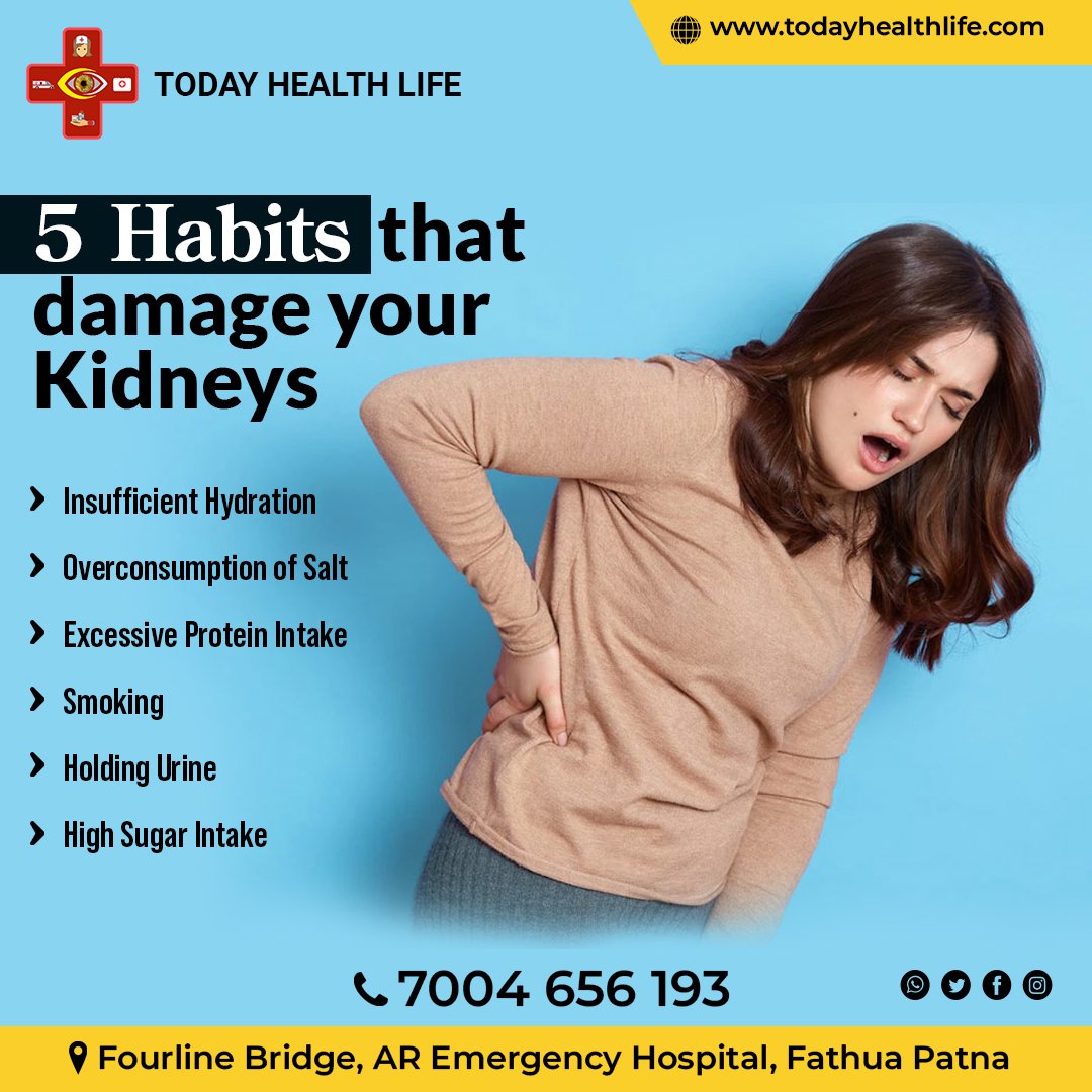 Habits That Damage Your Kidney

👉todayhealthlife.com

#kidney #kidneys #disease #damagekidney #healthyliving #todayhealthlife #healthtips101 #health #healthy #HealthMistakes #HealthyChoices #HealthGoals