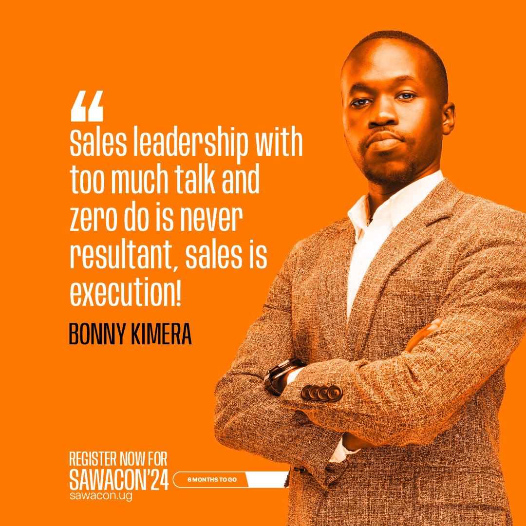 Sales leadership is having boots on the ground,knowing exactly how to measure the different critical daily sales activities,

Here we believe that true sales management is premised on the right sales activity measurements!

From where you sit, How do you measure it?
#Sawacon2024