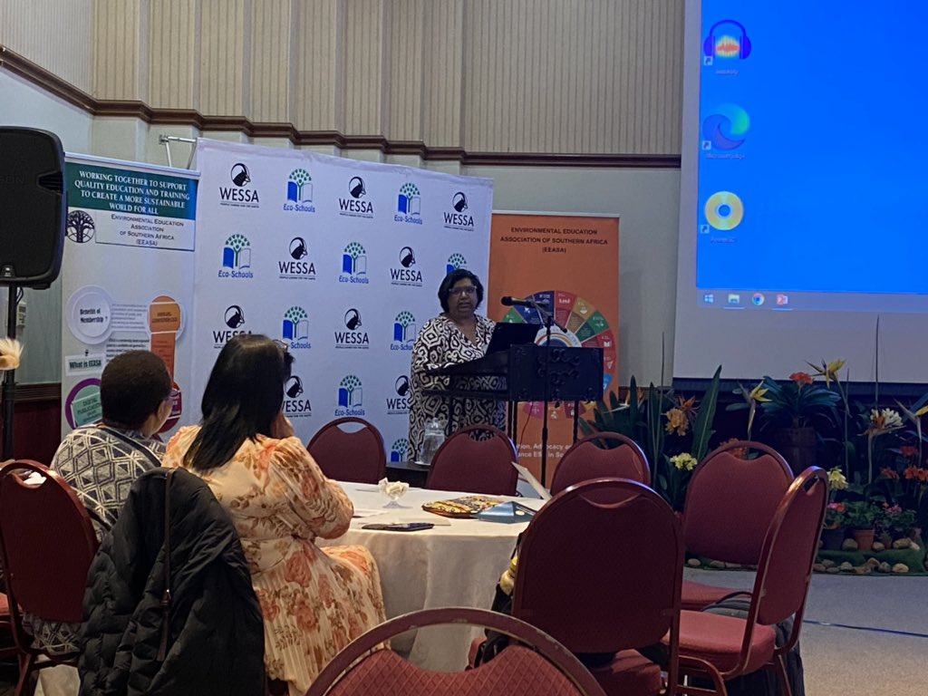 Happening now, EEASA 2023 Conference <a href="/PreshaRamsarup/">Presha Ramsarup</a> chairing Day 1 of the Programme.