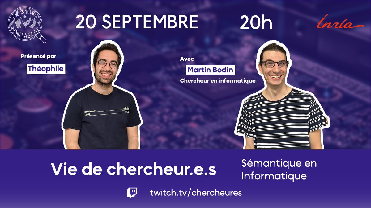 💻 Pourquoi les logiciels ont il des bugs ? 🐞A quoi ça sert de faire des tests ? Comment ça fonctionne un langage de programmation ?

Ce mercredi 20 Septembre Martin Bodin de l'<a href="/inria_grenoble/">Centre Inria de l'Université Grenoble Alpes</a> est l'invité de <a href="/theophile_chv1/">Théophile</a>
dans ce nouvel épisode de Vie de Chercheur.e.s.

🎯 Au