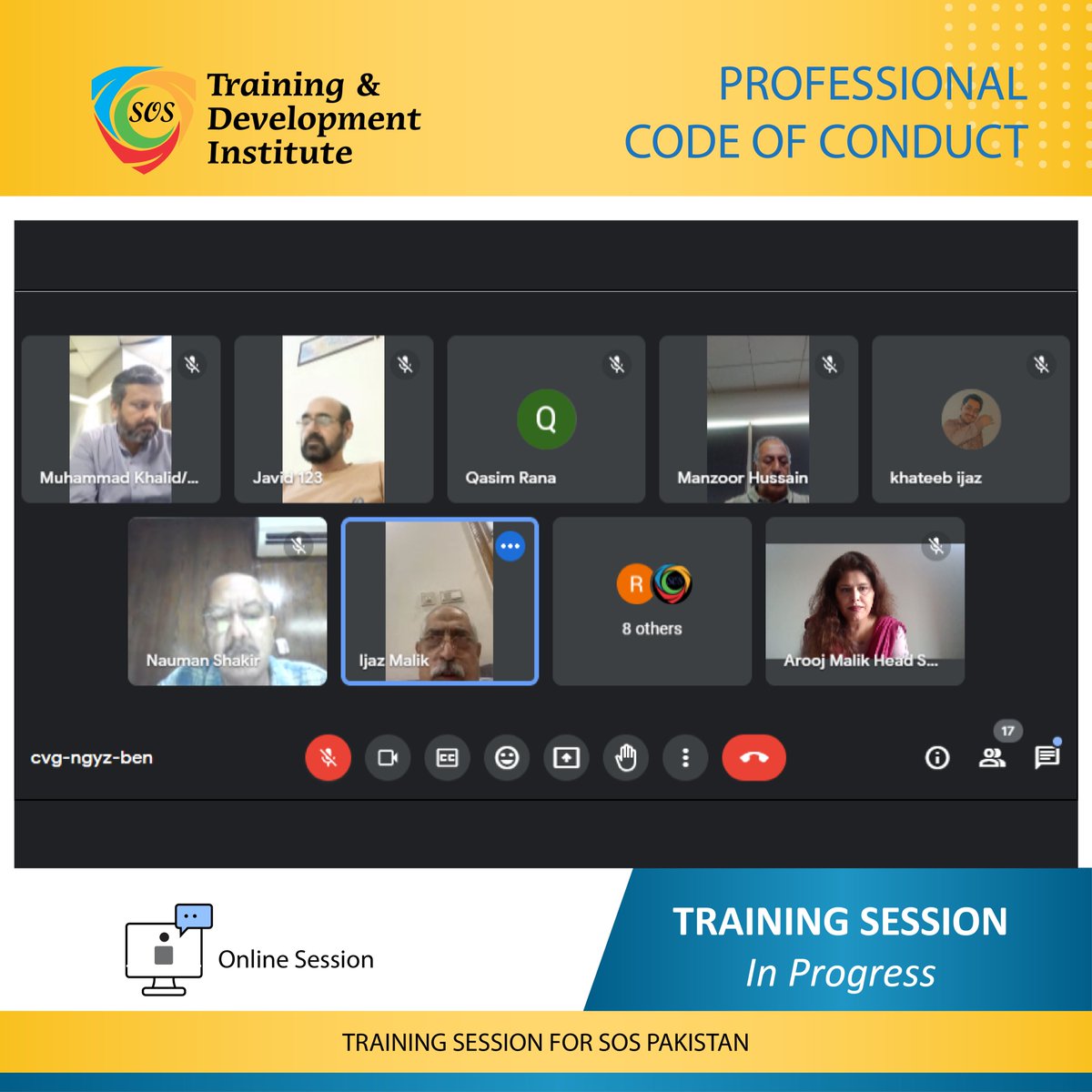 SOS_Training_'s tweet photo. At SOS we're committed to a culture of respect and professionalism. Our Training on ethics &amp; codes of conduct was a step towards a positive work environment.
To book our training, kindly contact us via email @ arooj.malik@sospakistan.net or WhatsApp us at: +92 331 4123291. https://t.co/C0BSDVYnkV