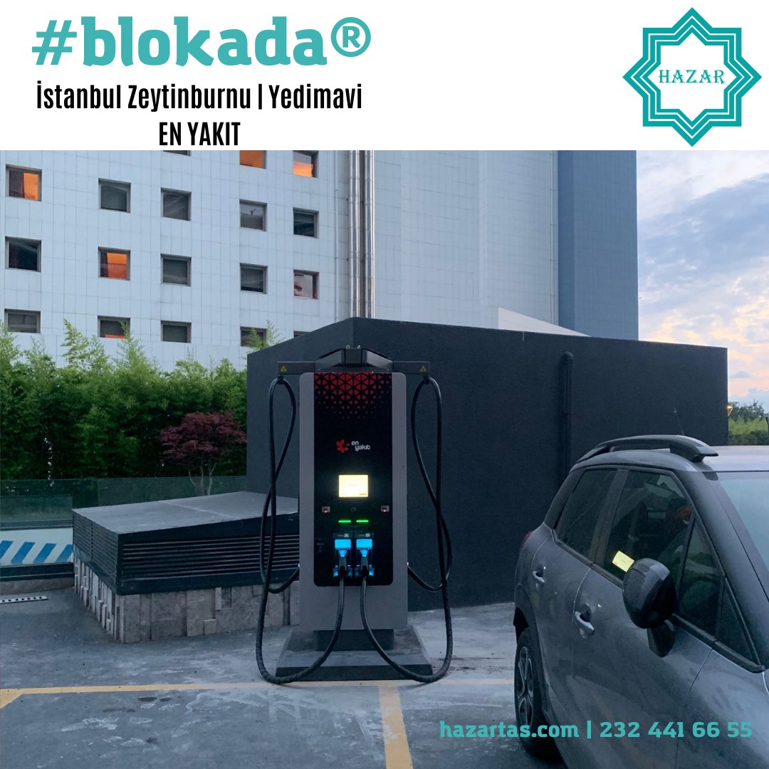 İstanbul - Zeytinburnu | Yedimavi 

EnYakıt  

#elektriklişarjünitesi
#heristasyonablokada
#blokada
#heryereblokada
#elektrikliaraba 
#elektrikliotomobil