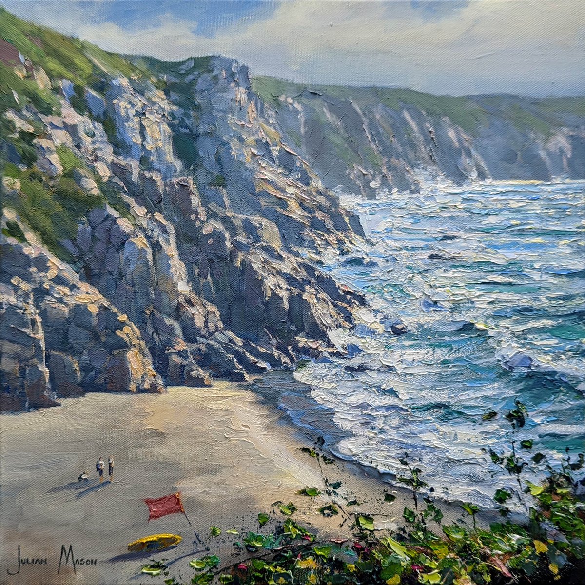 It’s the magician that is Julian Mason on the three favs this morning. Just feel the atmosphere in these corkers!

theharbourgallery.co.uk/julian-mason

#julianmason #cornwall #sennen #coastpath #coast #cornishcoast #coastal #coastalliving #coastallife #oilpainting #contemporarybritishpainter