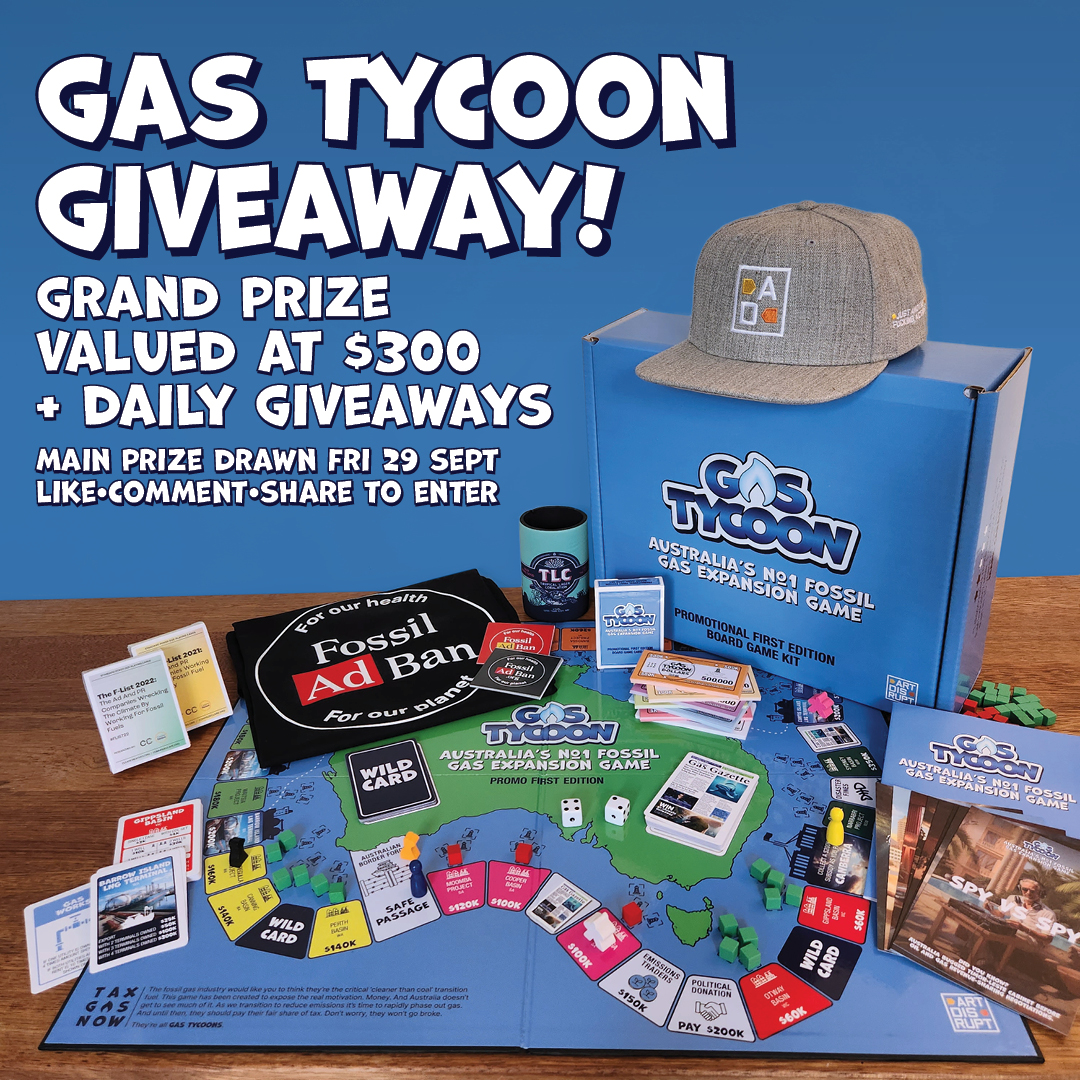 🎉COMPETITION TIME!🎉⁠ ⁠

Win the ultimate Gas Tycoon Disruptor Kit valued at $300…or one of 9 daily instant prizes of a Gas Tycoon Promo Kit worth $90🌟

To enter, head to our Instagram page
🩷 Like the post ⁠
👉️ Tag 2 friends in the comments below⁠
🎁 Share to your