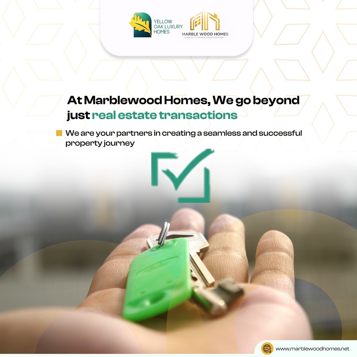 MarblewoodHomes's tweet image. Together, we turn dreams into addresses. 

Let's start your journey today! 🚪✨ 

#RealEstatePartners #DreamHomeTeam #YourRealEstateExperts