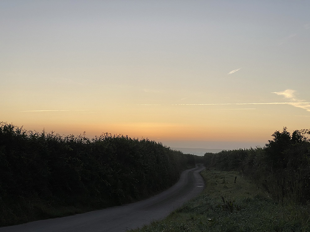 Dawn over a Cornish Country lane 😍 🚲

cornwallbikehire.co.uk 

#bikehire #cyclehire #cornwallbikehire #sunrise #sunriseride #sunrisecycle #b2b #b2c #cornishbusiness #cornishsunrise #roadbikehire #electricbikehire #touringbikehire #familybikehire #cornwall