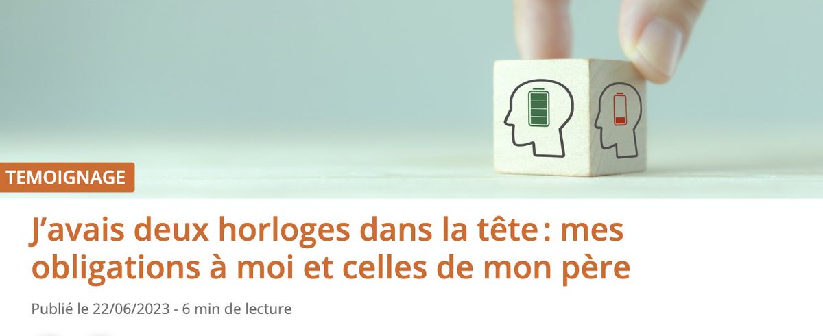 Aude, aidante de son père atteint d’Alzheimer, revient sur la charge mentale qu’a représentée son accompagnement et comment elle est parvenue à trouver du soutien et mettre en place des aides. 👉 bit.ly/45FCuOi #Alzheimer #santé #aidant