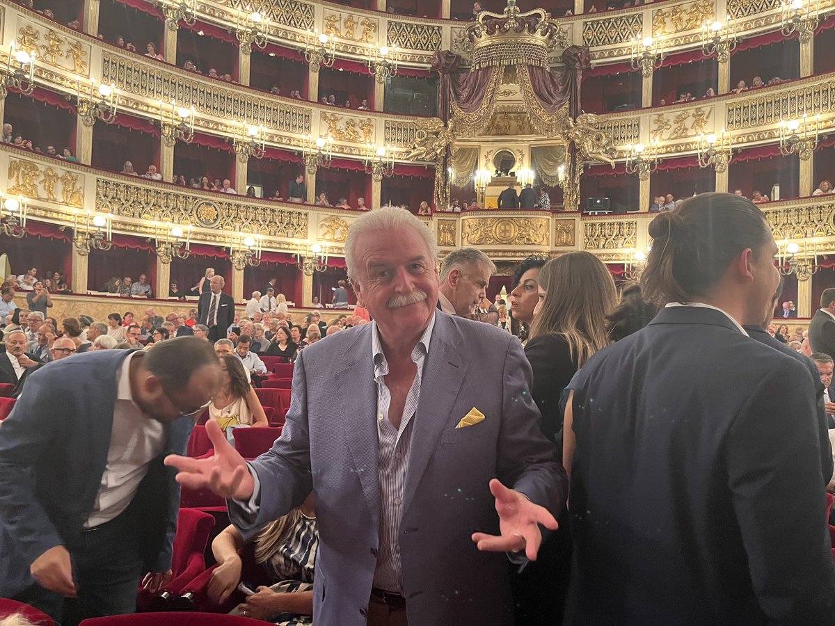 martylyricfm's tweet image. A night at the opera in Napoli thanks to @TravelDept - Madama Butterfly by Puccini.  One of my favourites.