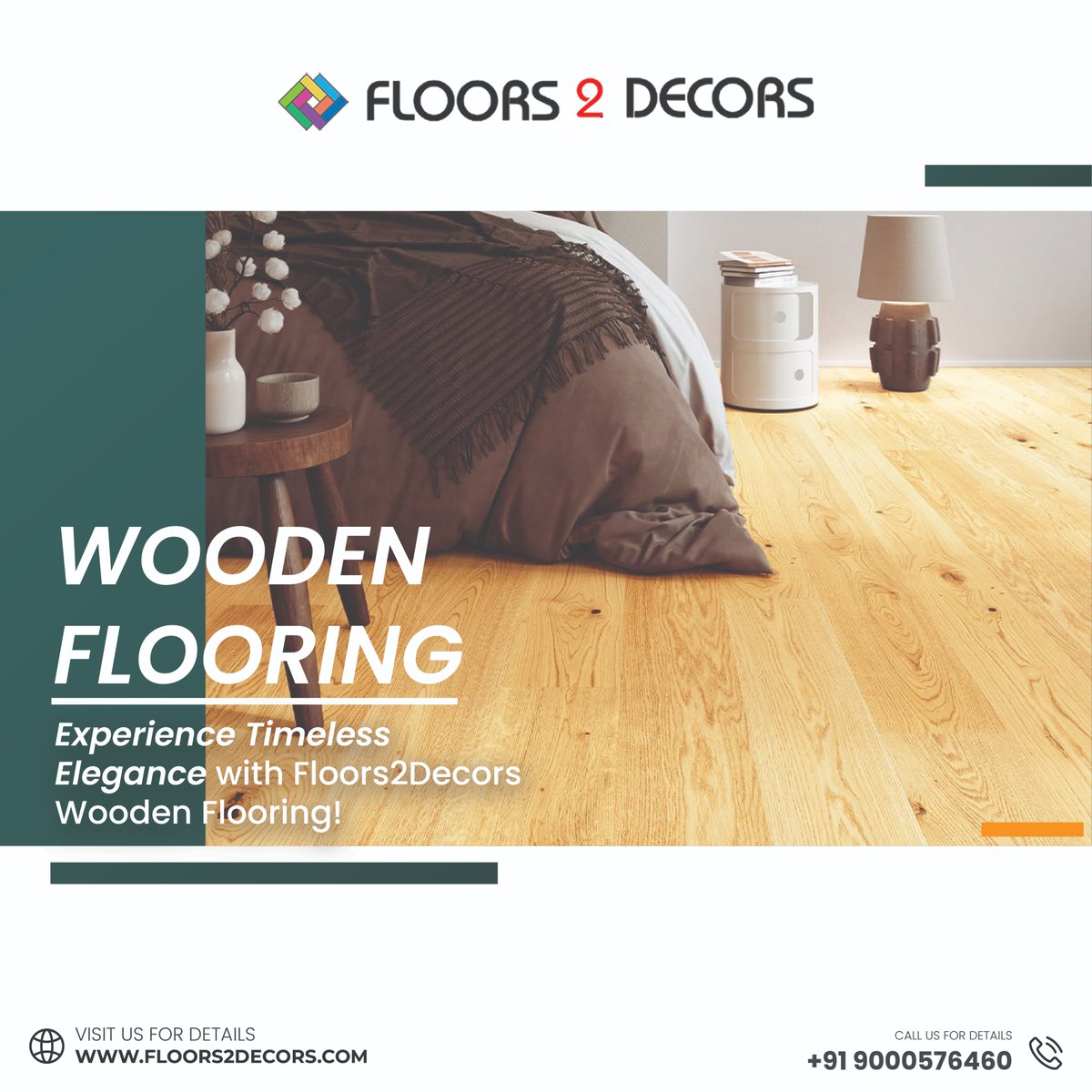 Floors_2_Decors's tweet photo. Step into a world of comfort and style with Floors2Decors. Our wooden flooring creates an embrace of warmth with every step, offering natural beauty, durability, and a classic charm. Transform your space into an oasis of elegance. 

#floors2decor #woodenflooring #flooringsolution https://t.co/5av7zBpjlL
