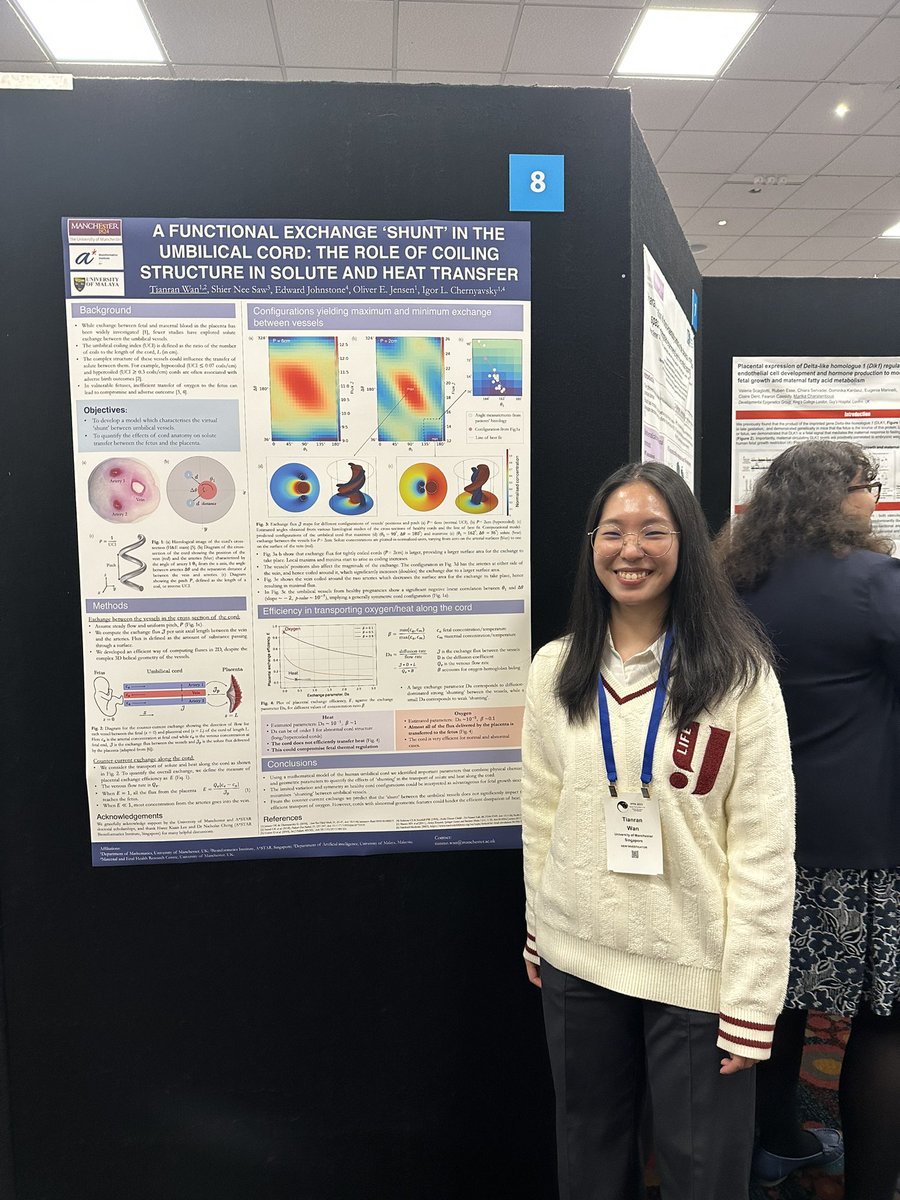 shiernee's tweet photo. Congratulations to Jiaxuan Deng and Tianran for presenting their incredible works at IFPA2023! It's always inspiring to see such innovative research being done in the field of placenta work. #IFPA2023 #SGA #FGR #nuchalfold #placentaresearch #researchers #innovation https://t.co/mXtwoXPscu