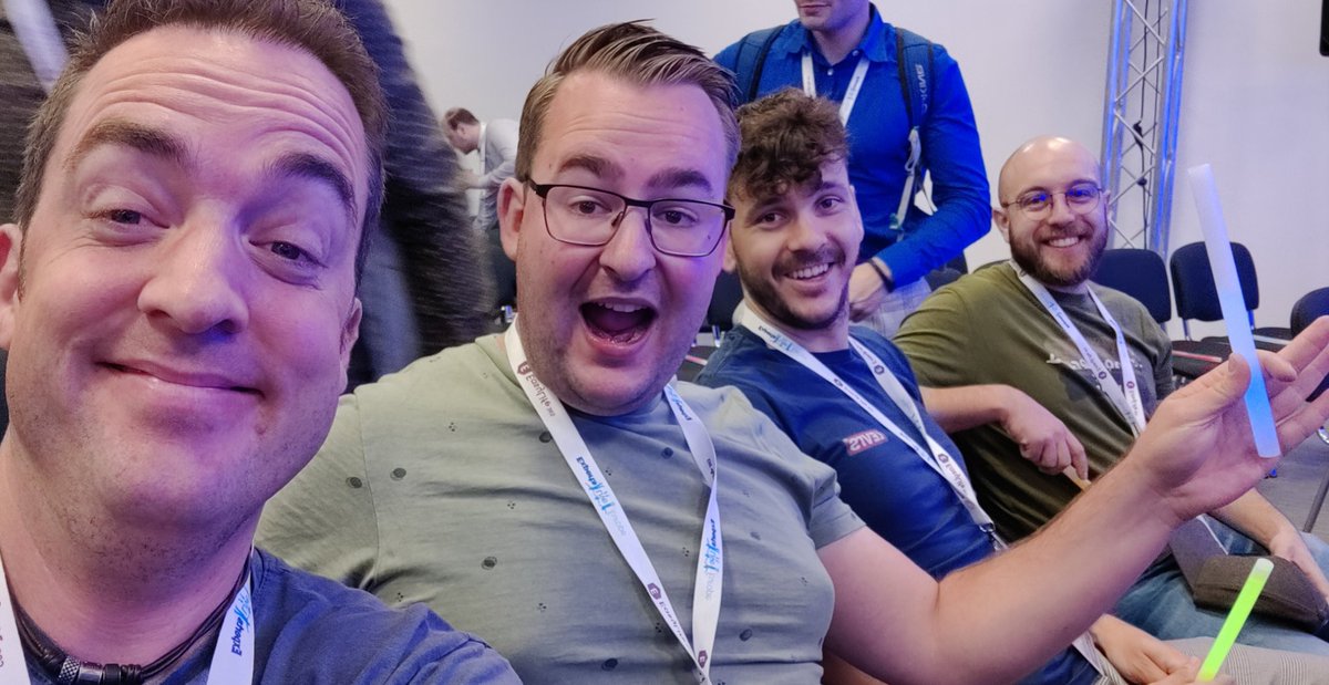 Excited for #ExpertsLiveEU with <a href="/troyhunt/">Troy Hunt</a>. With <a href="/GrabXsolutions/">GrabX</a>