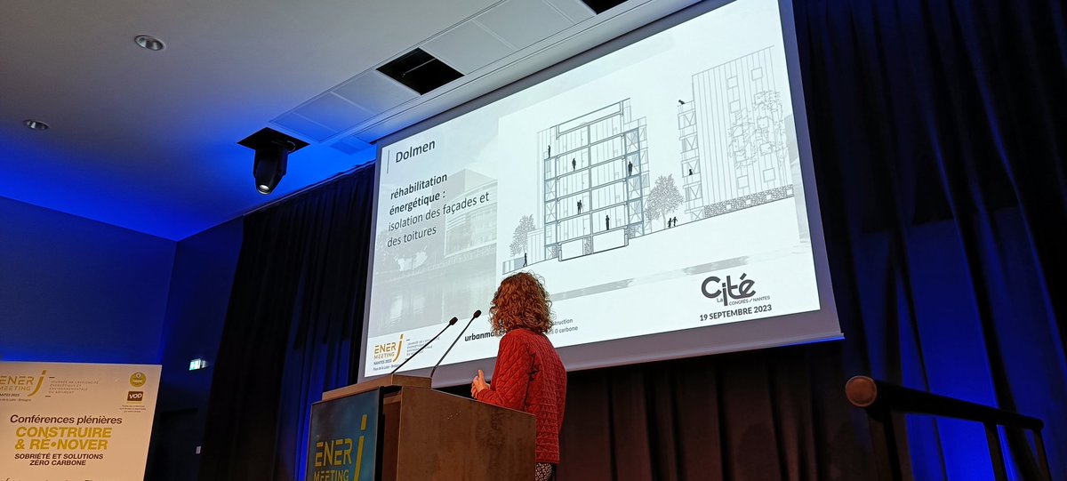 #Rénovation #EnerJmeeting #Nantes Présentation du projet Dolmen à Saint-Nazaire : 60 habitations sociales requalifiées pour un moindre impact carbone 🌿 et un nouveau cycle de vie ♻️
<a href="/urbanmakers_/">urbanmakers</a>