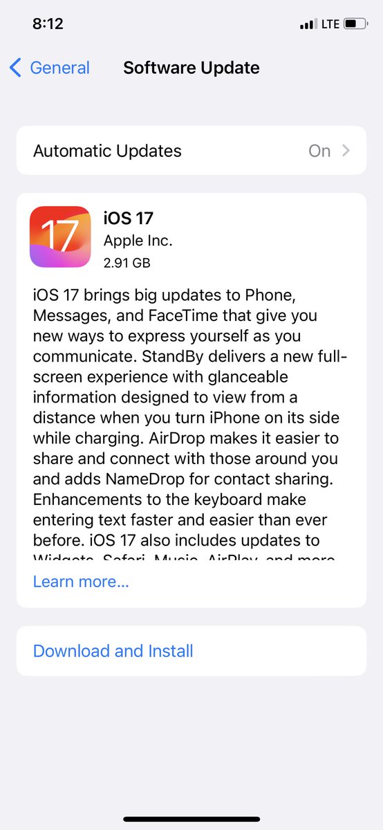 sysco_i's tweet image. Excited to explore all the new features in iOS 17! 📱Apple keeps raising the bar. Time to upgrade and see what's in store! 🚀📦 #iOS17 #AppleUpdates #Algeria